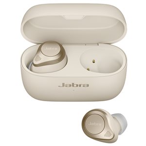 Jabra Elite 85t with Advanced ANC Earbuds - Gold Beige