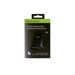 NÜPOWER Wireless charging stand with 2 coils, Black