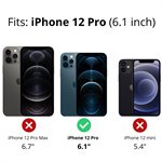 Étui Tough Clear Plus de Case-Mate pour iPhone 12 / 12 Pro avec Micropel, transparent