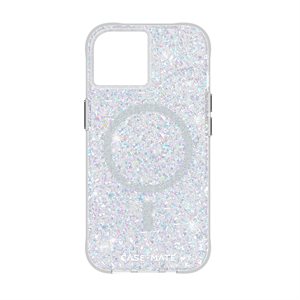 Case-Mate Twinkle Disco case with MagSafe for iPhone 15 / 14, Iridescent