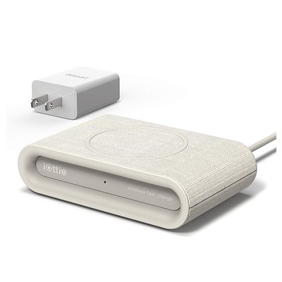 iOttie iON Wireless Plus Fast Charging Pad - Tan