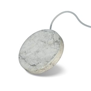 Einova Wireless 10W Charging Stone - White Marble