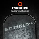 ONIX Stryker 4 Graphite Black Pickleball Paddle