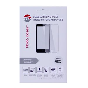 Moda Glass Screen Protector for Huawei P20 Lite, Clear