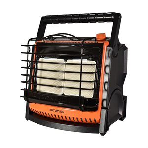 Heat Hog 18,000 BTU LP Propane Outdoor Portable Heater - Black