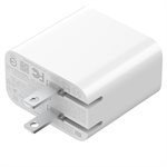 Chargeur rapide USB-C & USB-A Mi Xiaomi de 33 W - blanc